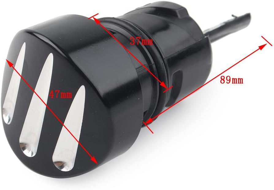 ya 23 10.7 baidi 1x Billet Motorcycle Oil Dipstick Tank Cap Plug for Harley Sportster XL 883