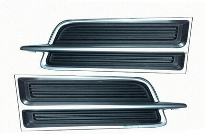 ya 4 8.10 Pair Front Fog Driving Light Cover Trim Grille Fit for Cadillac XTS 2013-2017