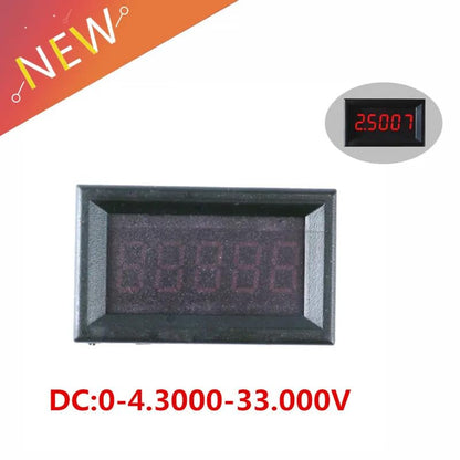 ya 16 10.20 baidi Precision Digital Voltage Panel 0-33V DC 4-Wire Voltage Tester Indicator