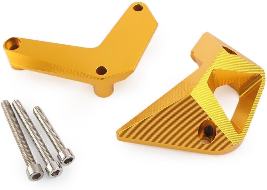 ya 2 8.15 Engine Stator Starter Case Cover protector kit for Kawasaki Z1000 2010-2019 Gold