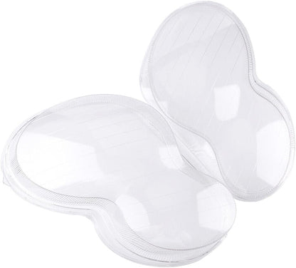 ya 11 9.14 zhengce Pair Headlight LampShade Clear Lens Cover For Mercedes 2001-2007 W203 C-Cla
