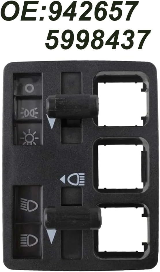 ya 13 9.15 baidi For for Fiat Car Headlight Control Switch 942657 5998437 Quick Installation