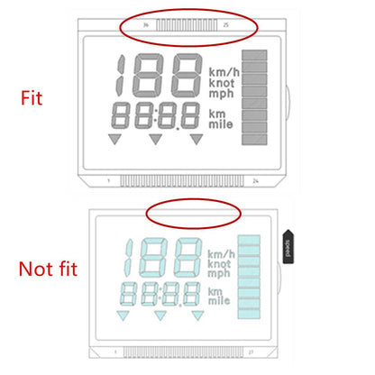 ya 2 8.15 LCD Display Screen for Yamaha Multifunction Speedometer Gauge Unit 6Y583570A000