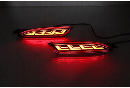 ya 10 9.16 zhengce LED Rear Fog Light Tail Bumper brake Light Signal Set for Mazda CX-5 CX5 22