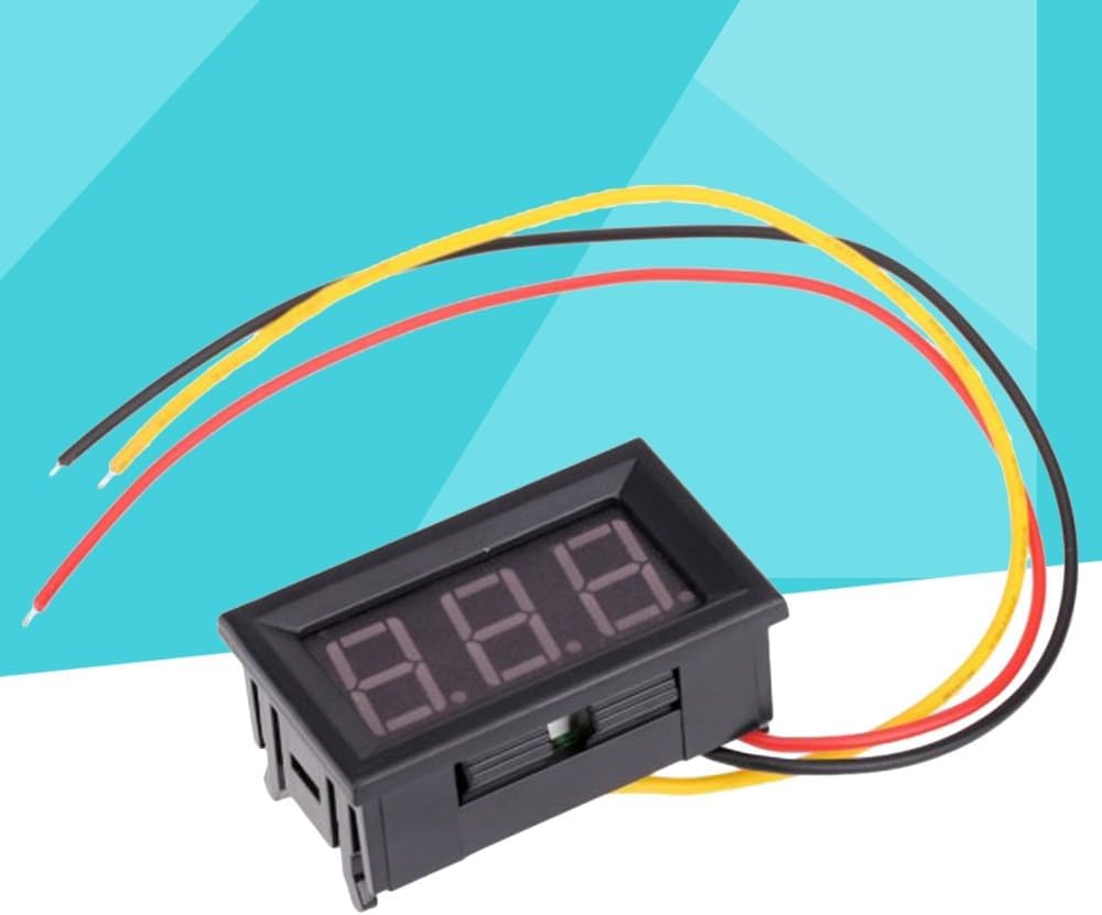 ya 11 9.14 zhengce 0-99.9V Three Wire DC Voltmeter Head LCD Digital Display Three Wire Voltmet
