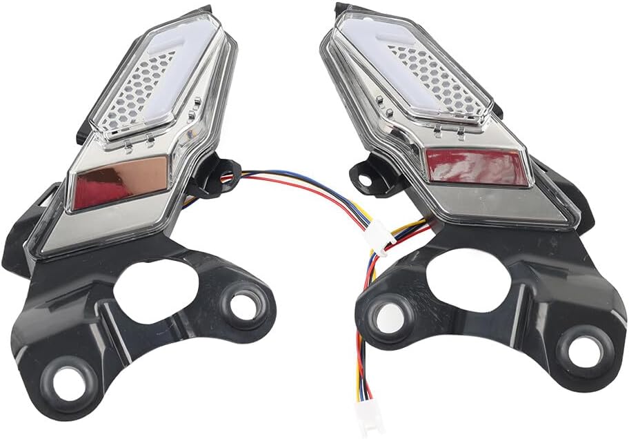 ya 11 9.14 zhengce Front Turn Signal Light Indicator Lamp Red Flowing for Yamaha XMAX 300 2023