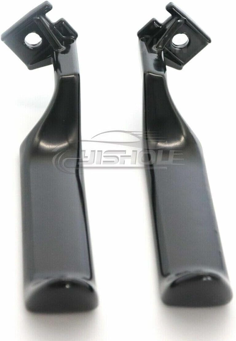 ya 10 9.16 baidi for Ford F150 F250 F350 Truck 87-96 Black Metal Inside Door Handles Pair LH RH