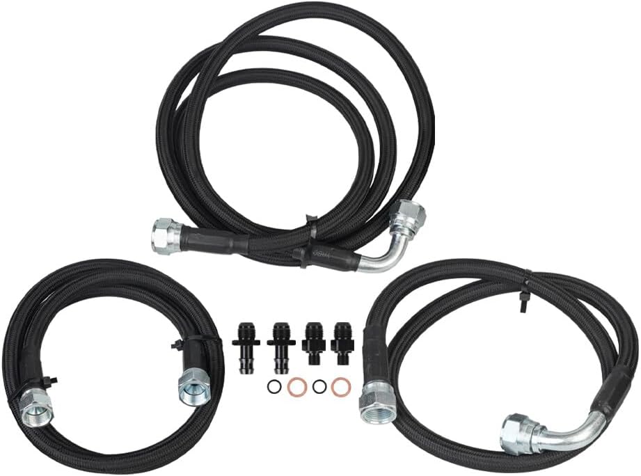 ya 10 9.16 baidi Transmission Cooler Hose Line Kit for 2003-2007 for Dodge for Ram 2500 3500 5.9L 48RE-