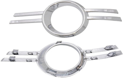 ya 10 9.16 zhengce 2x Fog Light Cover Chrome Molding for Mercedes-Benz C-Class W204 C200 2007-