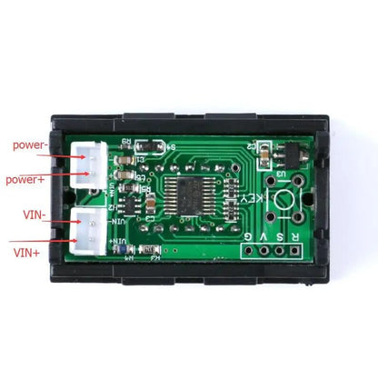 ya 16 10.20 baidi Precision Digital Voltage Panel 0-33V DC 4-Wire Voltage Tester Indicator