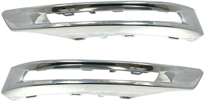 ya 10 9.16 zhengce A pair of front bumper fog light grille covers suitable for the 2014-2016 f