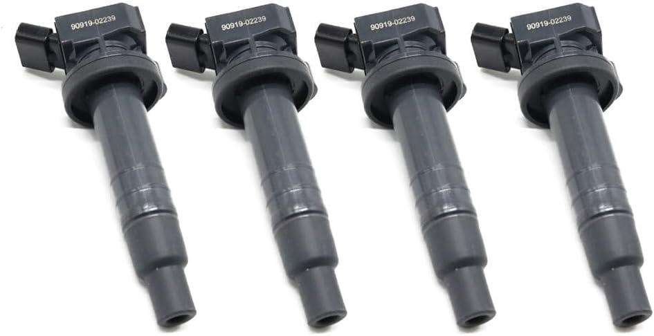 ya 9 10.24 4PCS 90919-02339 Ignition Coil for Toyota for Corolla Celica Matrix 1.8L UF247 00-08