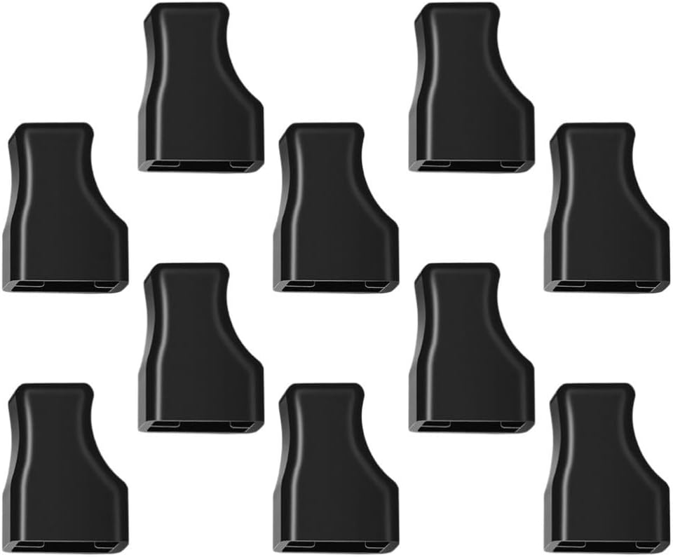 ya 14 9.20 baidi 10 Pcs Coffee Syrup Pump Head Cover Dispenser Silicone Cap Black for-1