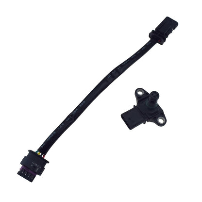 ya 5 8.24 baidi MAP Pressure Sensor with Wiring Harness for BMW 135i 335i 535i N54 N55 13627843531