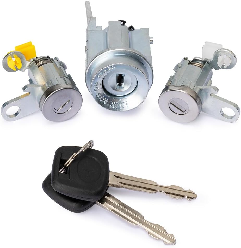 ya 9 10.24 69005-35840 6905135070 Door Lock & Key Ignition Lock Cylinder Keys for Tacoma