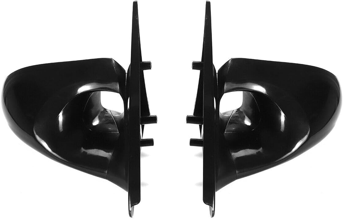 ya 11 9.14 baidiPair Manual Rear View Side Mirror Fit for Honda for Civic EG EX 2Dr 1992-1995 Black