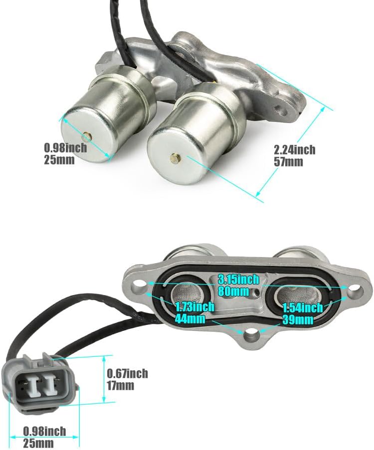 ya 10 9.16 baidi 28200-P0Z-003 Transmission Shift Solenoid for Honda Odyssey V6 3.5L 1999-2001 US