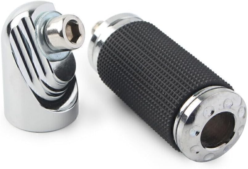 ya 2 8.15 Fit for Harley Dyna Wide Glide Fat Bob 91-17 Jiffy Stand Kickstand Extension Chrome