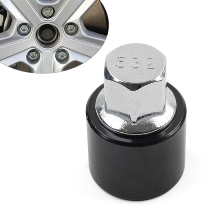 ya 10 9.16 baidi 532 Locking Wheel Nut Key Anti-Theft Screw Key Tool fit for VW for Golf for Jetta for Passat