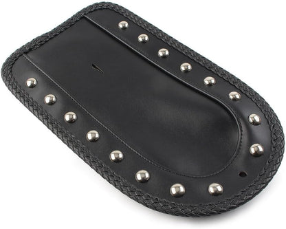 ya 4 8.10 Rear Fender Bib Solo for SEAT PU for Harley Softail FXSTC Fatboy EFI FLSTFI Black