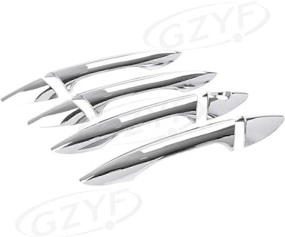 ya 5 8.10 for Hyundai Elantra 2012 2013 2014 ABS Plastic 8X Car Door Handle Cover Trim