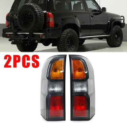ya 4 8.10 1Pair for Nissan Patrol GU 2005-2016 Rear Tail Light Brake Lamp (NO Bulb) LH&RH