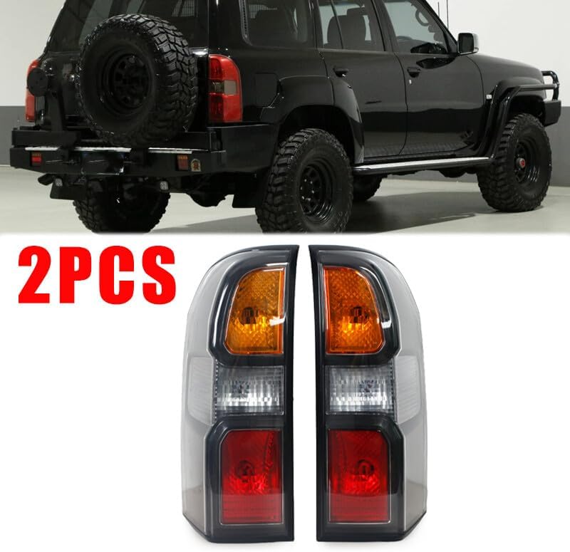 ya 10 9.16 zhengce 1Pair for Nissan Patrol GU 2005-2016 Rear Tail Light Brake Lamp (NO Bulb) L