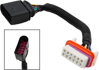 ya 4 8.10 2 pieces of car mounted headlight harness adapter 7L6971071A suitable for VW Touareg 2004-06