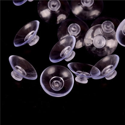 ya 26 10.21 baidi 50Pcs New Clear Transparent Hanger Room Kitchen Bathroom Suction Cup Sucker 2-wq-2