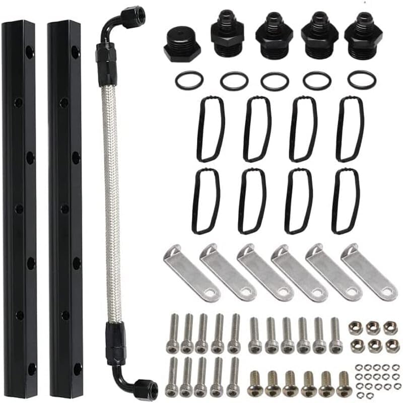 ya 11 9.14 baidiBillet Fuel Rail Kit for LS LS1 LS2 LS3 LS6 Intake for MAN ifold With Hardware
