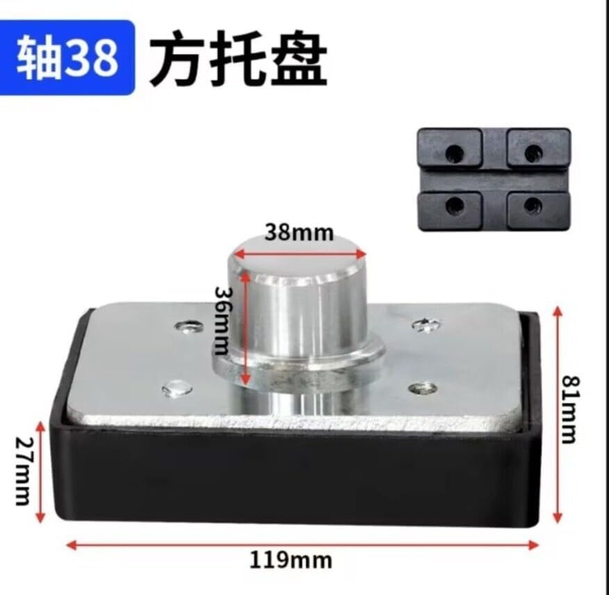 ya 4 8.8.2 xg-4pc 35/38mm Car Lift Rectangular Rubber Tray Heightening Feet Pad