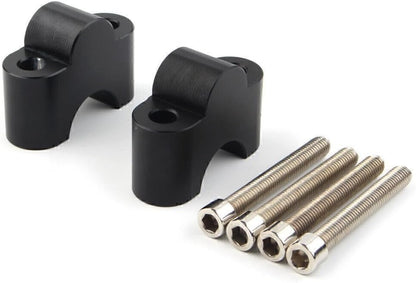ya 15 10.19 zhengce 1 1/8 28mm CNC Handlebar Risers Bar Mount Clamp Adapter For Sc for Ram bler