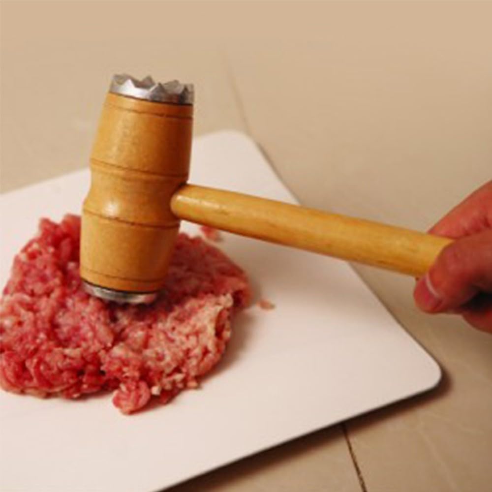 ya 14 9.20 baidi Meat Tenderizer Pounder Double Sided Mallet Tool for Pounding and-1