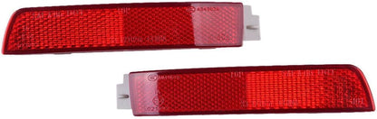 ya 4 8.10 One pair of bumper reflectors rear brake lights fits for Nissan Sentra 2015 2016 2017 