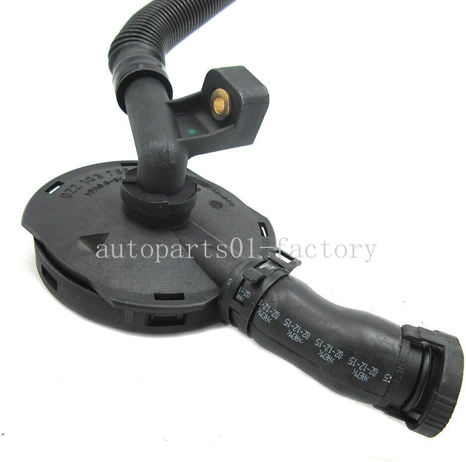ya 6 8.24 baidi 1PCS Crankcase Vent Valve Pipe Kick Cover for Porsche for Cayenne 2004-2006 3.2 L