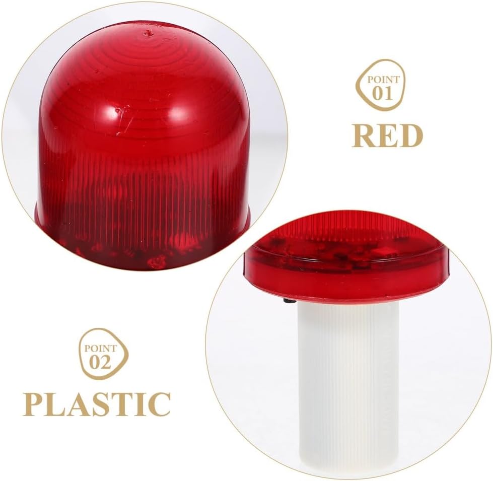 ya 13 9.15 baidi 4Pcs Traffic Cone Emergency Lights Flashing Warning Light for Safety