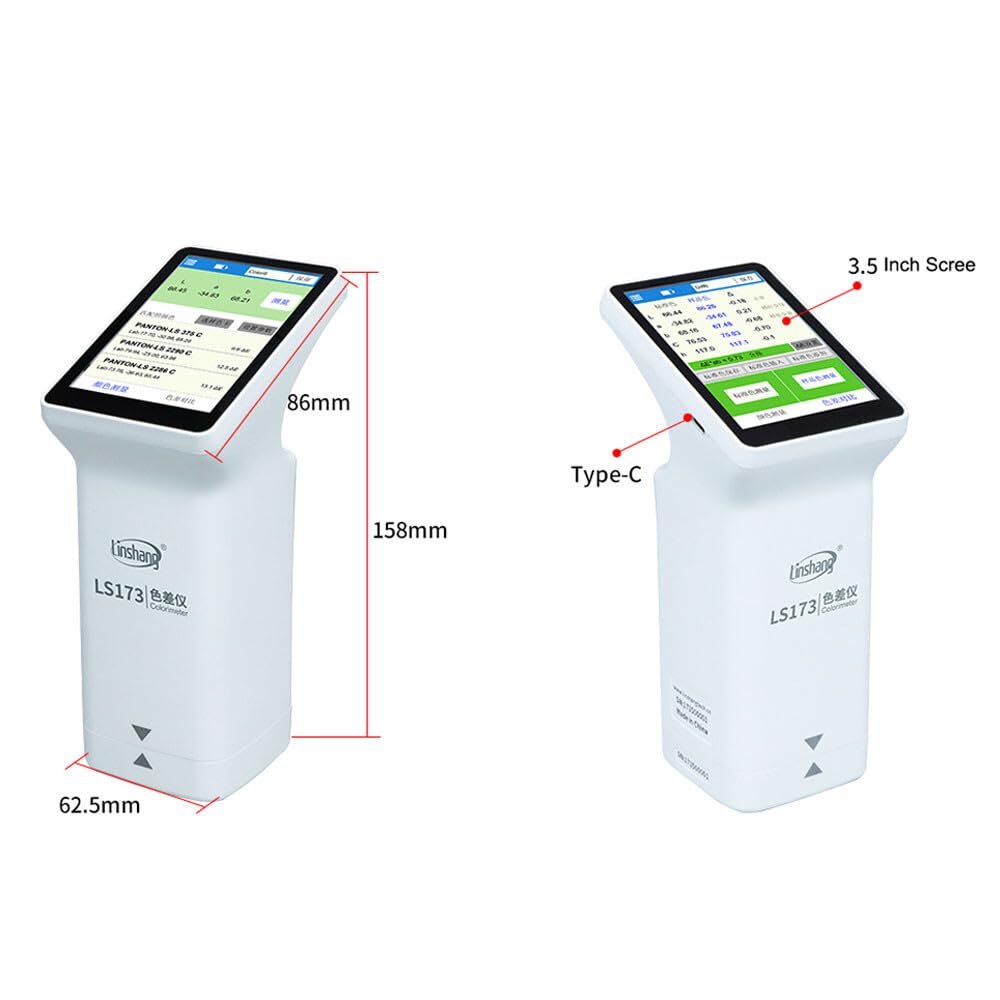 ya 16 10.20 baidi LS173B/ LS173 Digital Colorimeter Color Analyzer D/8¡ã Color Difference Meter 8mm