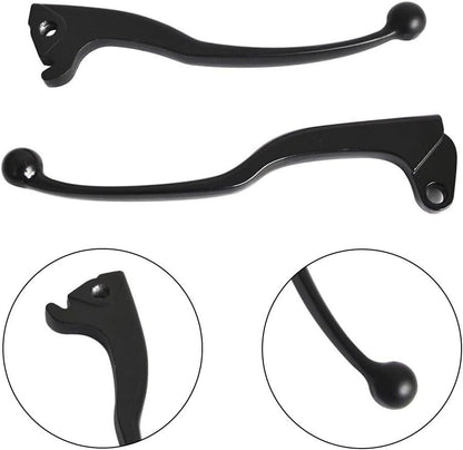 ya 5 8.10 Brake Clutch Levers Alu for Minium Black Motorcycle Accessories