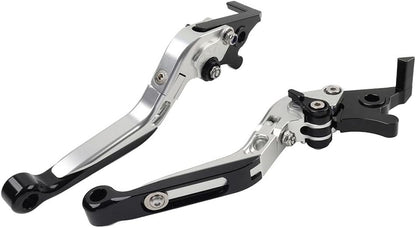 ya 10 9.16 zhengce Folding Extendable Brake Clutch Levers for Suzuki GSXR600 GSXR750 11-21 Sil