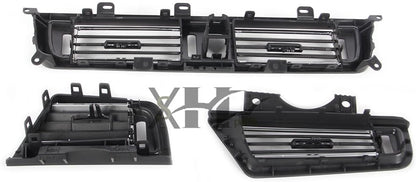 ya 10 9.16 baidi 3pcs Front Console Grill Dash AC Air Outlet Vent Fit for BMW 5 Series