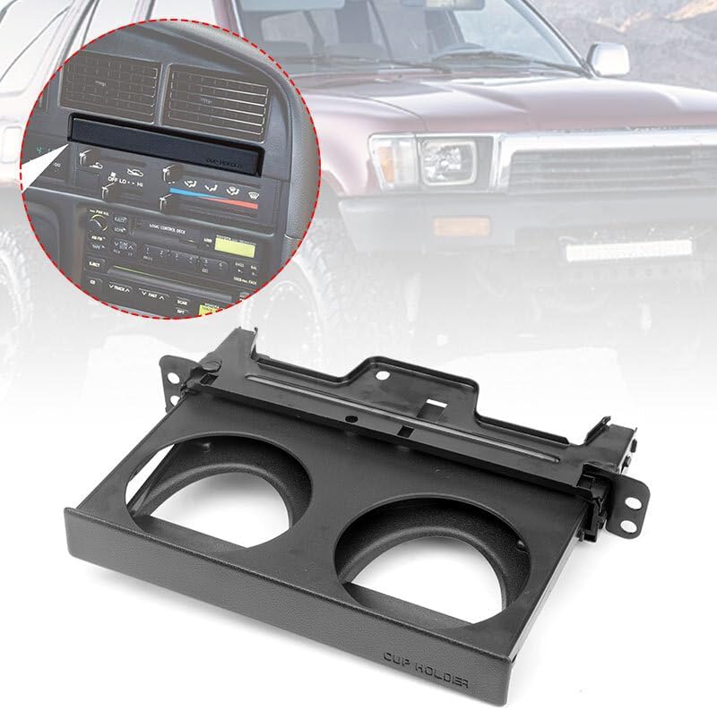 ya 9 10.24 1pcs Center Panel Cup Holder for 1989-1995 for Toyota for 4Runner Pickup 55620-89103