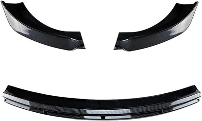 ya 2 8.15 Front Bumper Lip Chin Spoiler Splitter Carbon Fiber Fit for Tesla for Model 3 2017-2021
