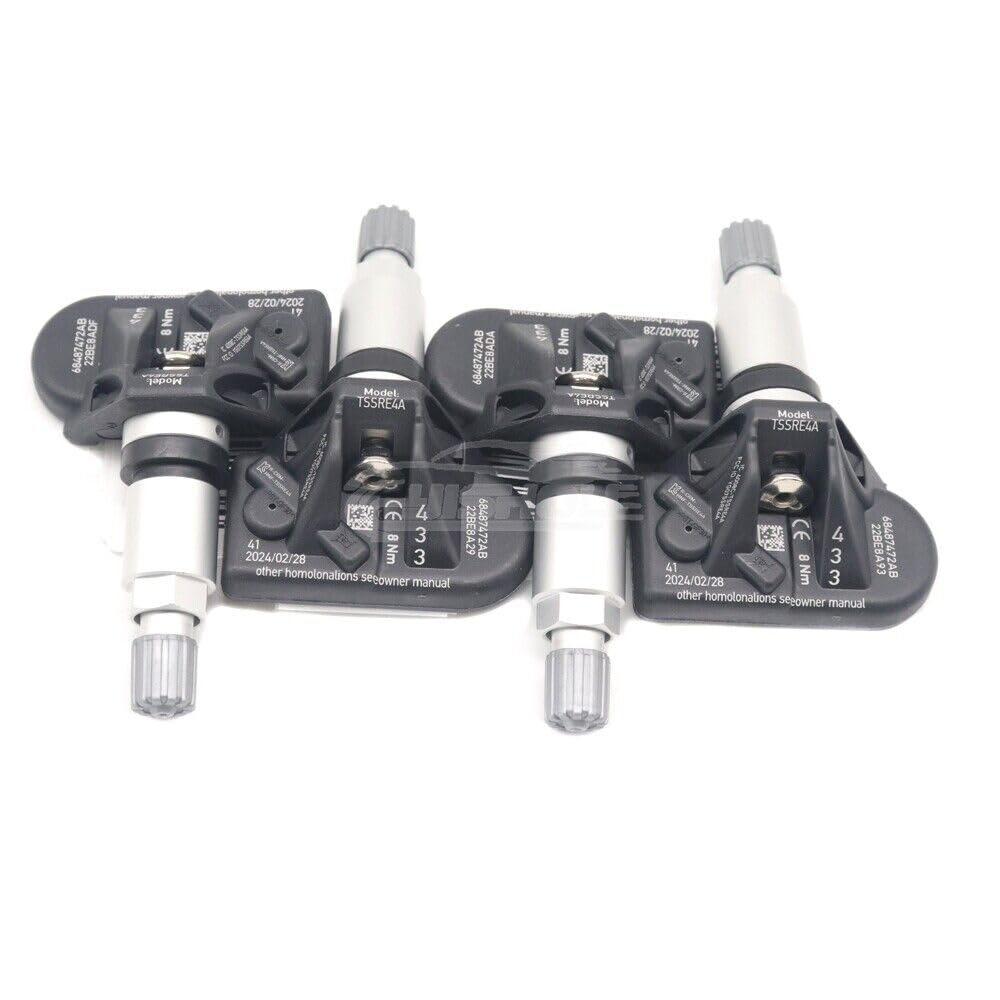ya 3 8.24 baidi 4-Piece TPMS tire Pressure Sensor 68487472AB for Dodge for Challenger 68487472AA