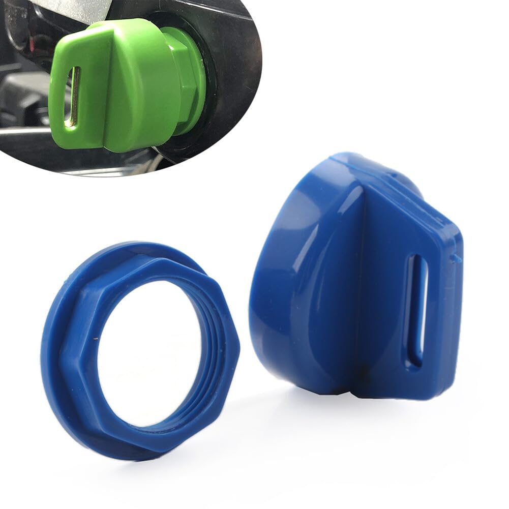 ya 9 10.24 Blue Ignition Key Cover w/Nut for Polaris ATV RZR XP 800-1000 Ranger Sports