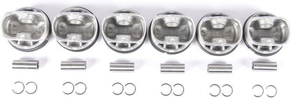 ya 4 8.24 baidi 2.5L Piston & Ring Kit ¦Õ 20mm Kit Fit for BMW 325i 525i X3 Z4 N52 2.5i 2.5si