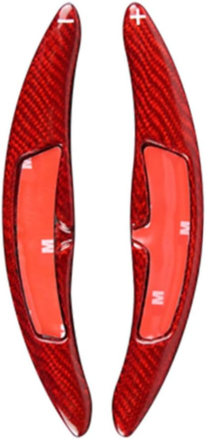 ya 5 8.24 baidi Red Carbon Fiber Steering Wheel Paddle Shifter Extension for Porsche for PANAMERA