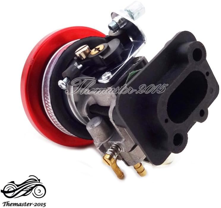 ya 6 8.24 baidi 15mm Carburetor Air Filter Alloy Stack Kit 33cc 43cc 49cc Gas Scooter Goped EVO
