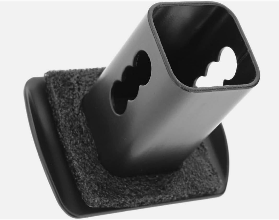 ya 9 10.24 Car License Plate Frame Cover Hood Cap Rear Boot Black Carbon Fiber Exterio