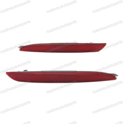 ya 4 8.24 baidi Rear Bumper Reflector Reflex Lights Lamps for Mazda 3 2008-2012 Left & Right 2Pc