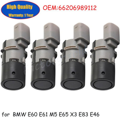 ya 2 8.15 Pcs PDC Parksensor Parking Sensors for BMW E60 E61 M5 E65 X3 E83 E46 66206989112